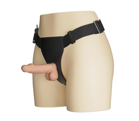 Arnés con Dildo y Vibración 7.6