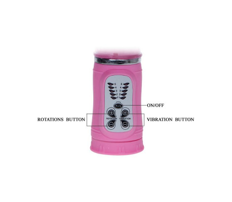 Baile Vibrador U.S. Big Mabe Rosa