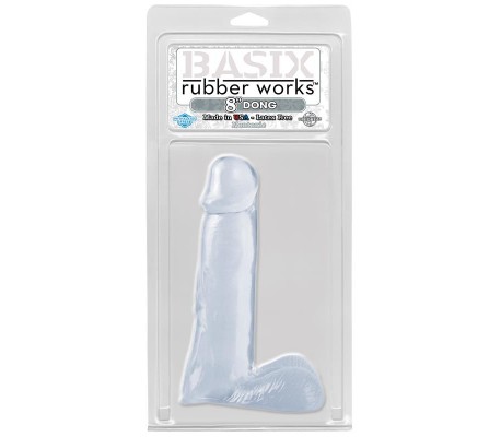 Basix Rubber Works  20,32 cm Verga - Color Claro