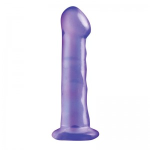 Dildo 16,51 cm con Ventosa Púrpura