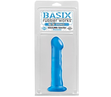 Dildo 16,51 cm con Ventosa Azul