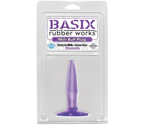 Mini Plug Anal Púrpura