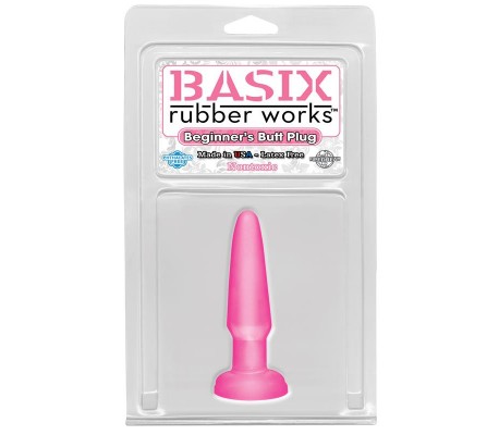 Plug Anal para Principiantes Rosa