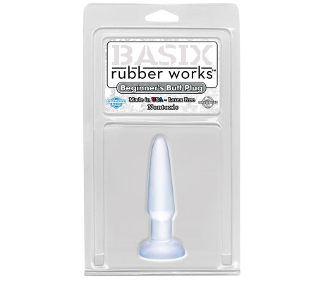 Plug Anal para Principiantes Transparente