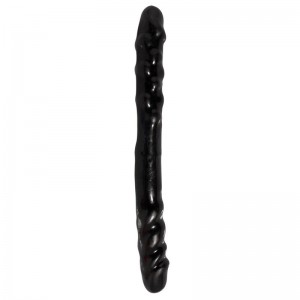 Dildo Doble 40,6 cm Negro