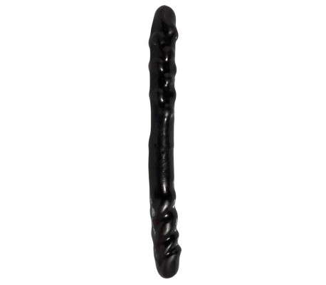 Dildo Doble 40,6 cm Negro