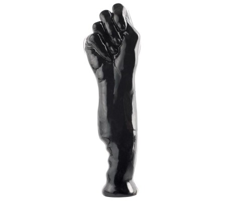 Dildo Forma de Puño Fist of Fury Negro