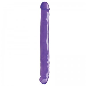 Dildo Doble 30,5 cm Púrpura