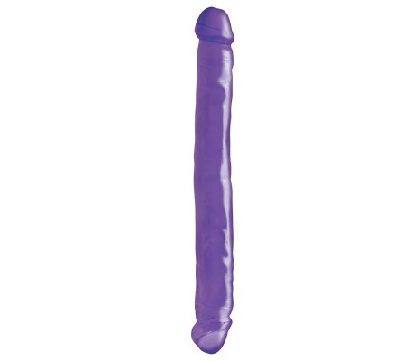Dildo Doble 30,5 cm Púrpura