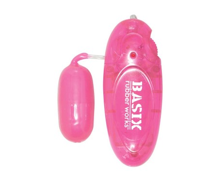 Huevo Vibrador Jelly Rosa