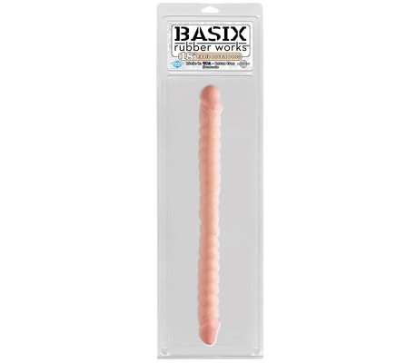 Dildo Doble 45,7 cm Natural