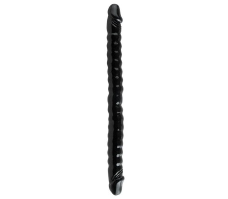 Dildo Doble 45,7 cm Negro