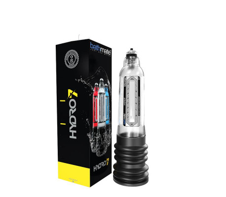 Bomba para el Pene Hydro7 Transparente
