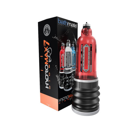 Bomba para el Pene Hydromax7 Wide Boy Rojo