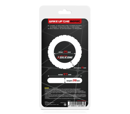 Anillo para el Pene Turbine Silicona Líquida 25 mm