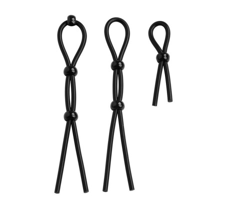 Set de 7 Anillos para el Pene Silicona Sólida