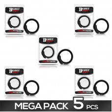 Pack de 5 Anillo Pene Ajustable Silicona Sólida 15-21 cm