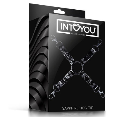 Hog Tie Sapphire Cuero Vegano