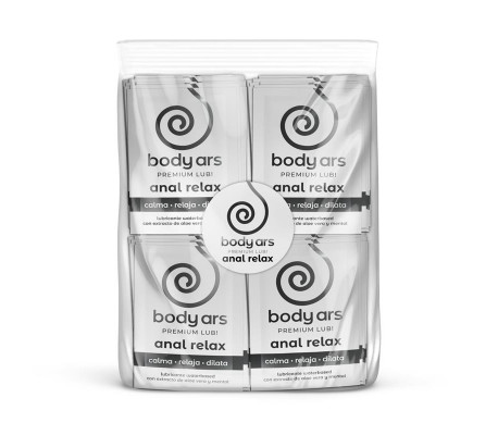 Bolsa Monodosis Gel Lubricante Base Agua Relajante Anal 100 x 4 ml