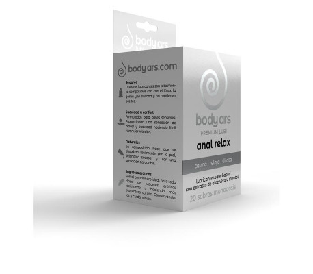 Monodosis Gel Relajante Anal Base Agua 20 x 4 ml