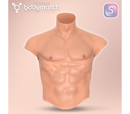 Boomax Traje Torso Masculino Hiperrealista Silicona Líquida Talla S