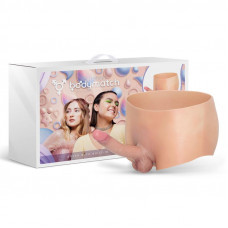 Blayke Boxer con Pene 18 cm Hiperrealista Silicona Líquida Talla Única