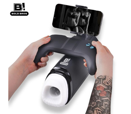 Conty Masturbador con Thrusting, Vibración y Calor Game Controller