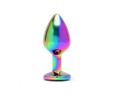 Plug anal con joya Arcoiris Pisa Rainbow