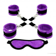 Rimba Bondage Play Set de Bondage Color Púrpura