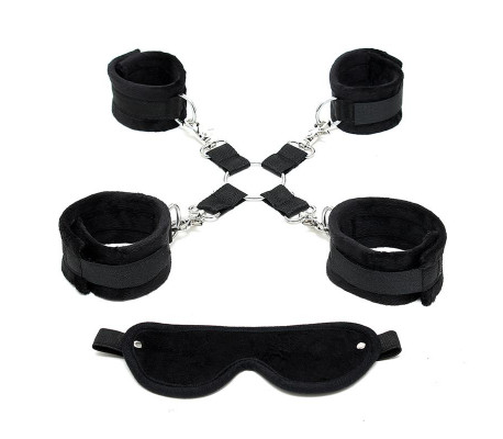 Rimba Bondage Play Set de Bondage Color Negro