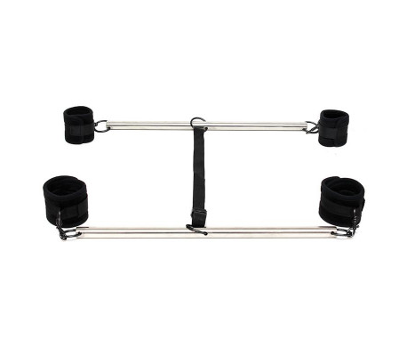 Barras Ajustables para Brazos y Piernas Color Negro