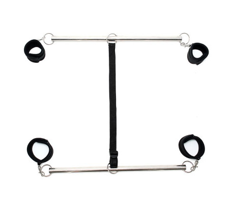 Barras Ajustables para Brazos y Piernas Color Negro