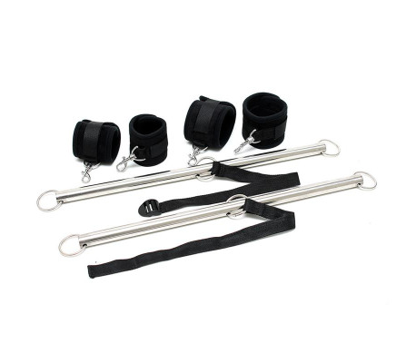 Barras Ajustables para Brazos y Piernas Color Negro