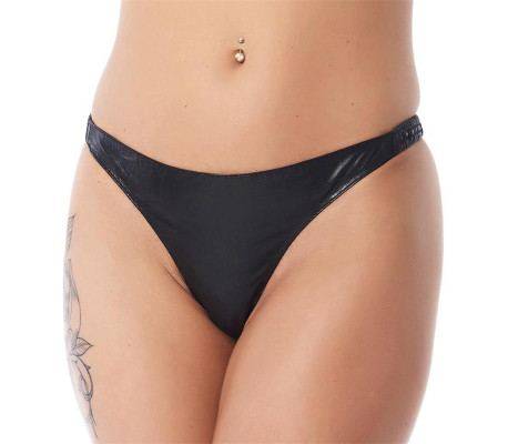 Rimba Bondage Play Tanga Color Negro