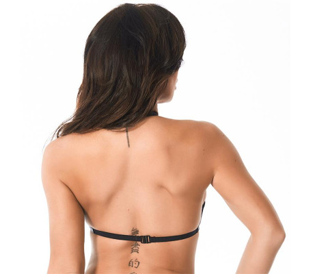Rimba Bondage Play Sujetador de Cuero Talla Única