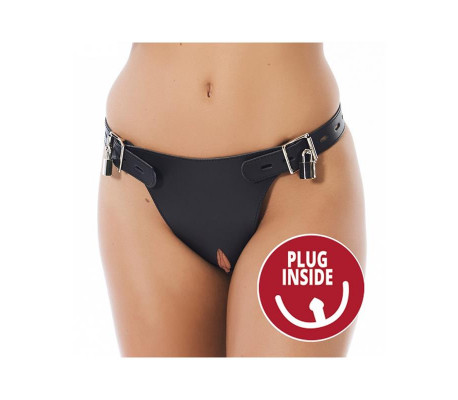 Arnés de Castidad con Plug Anal
