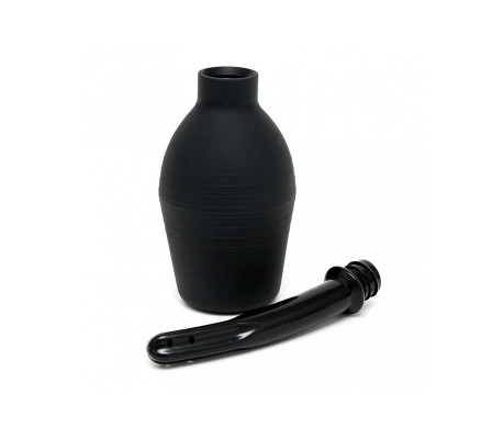 Lavativa Anal/Vaginal Color Negro