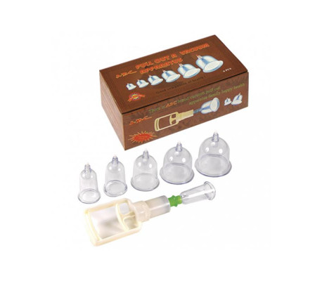 Set de Succión con 6 Copas
