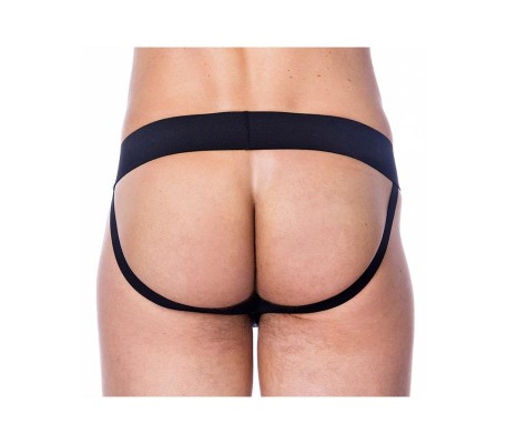 Slip de Cuero Color Negro