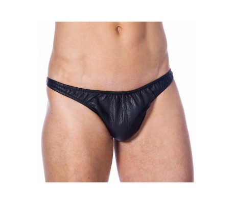 Slips de Cuero Color NEgro