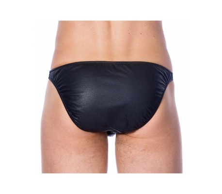 Slips de Cuero Color NEgro