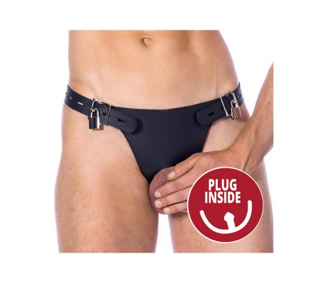 Cinturón de Castidad con Plug Interno
