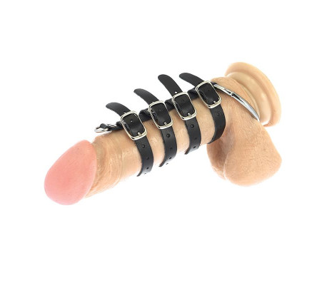 Arnés para el Pene con Anillo Testículos