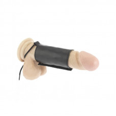 Tubo de Cuero para el Pene Ajustable