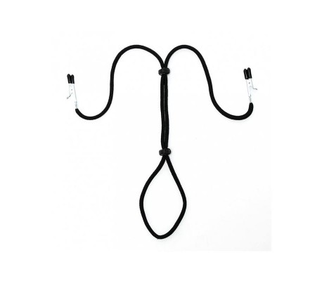 Pinzas para Pezones con Corsón Negro