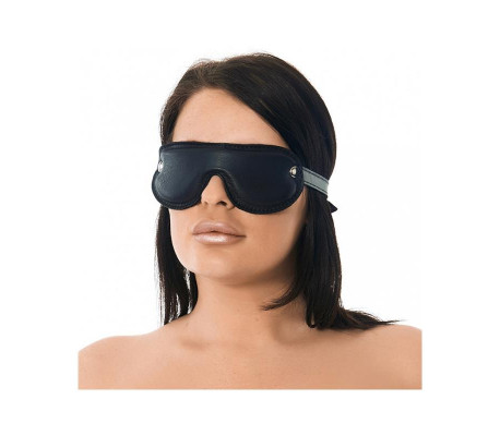 Antifaz Cuero Acolchado Ajustable