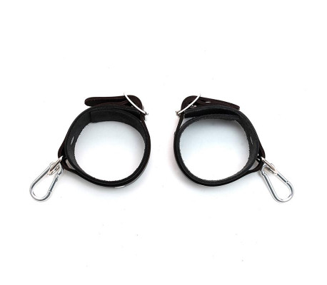 Rimba Bondage Play Esposas de Cuero Ajustables