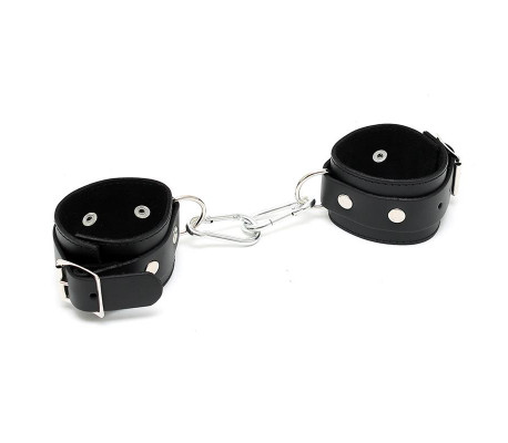 Rimba Bondage Play Esposas de Cuero Ajustables