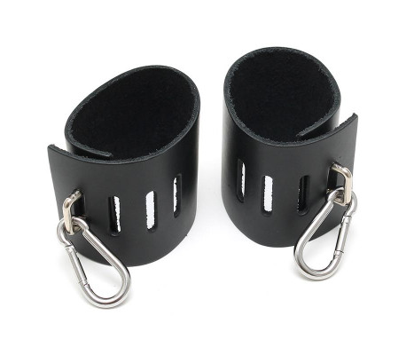 Rimba Bondage Play Esposas de Cuero Ajustables