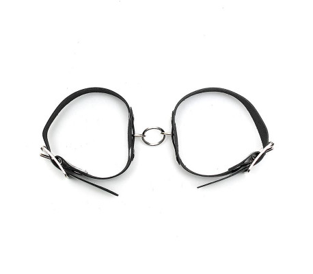 Rimba Bondage Play Esposas de Cuero Ajustables